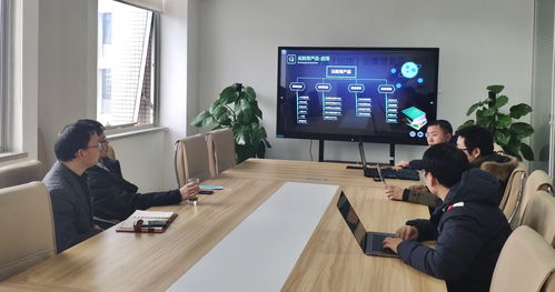 中國電信炫彩互動劉世偉總經理到訪樂為科技，共商信息技術咨詢服務合作